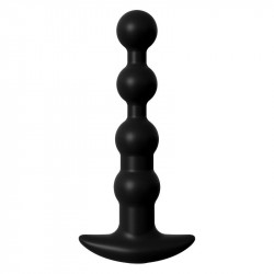 Rosario Anal Recargable Color Negro
