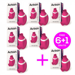 Pack 61 No Seven 2 en 1 Estimulador de Clitoris y Lengua Estimuladora