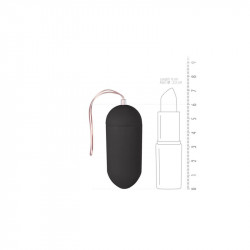 Huevo Vibrador Control Remoto 10 Funciones Negro
