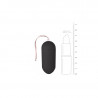 Huevo Vibrador Control Remoto 10 Funciones Negro