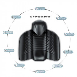 Cilon Masturbador Ajustable Silicona USB Magnetico