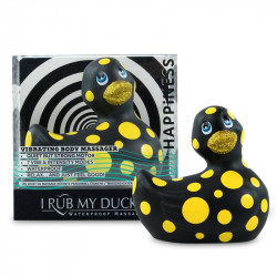 Estimulador I Rub My Duckie 20 Happiness Negro y Amarillo