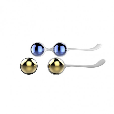 Bolas Vaginales Yani Dorado y Azul