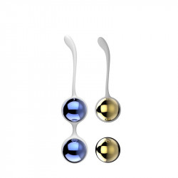 Bolas Vaginales Yani Dorado y Azul