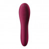 Dual Crush Vibrador y Succionador USB Rojo