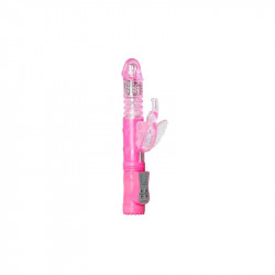 Vibrador de Conejito Mariposa Rosa