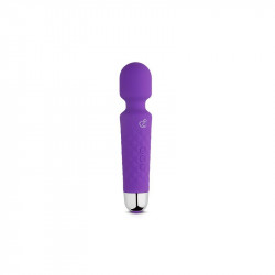 Mini Masajeador 18 Vibraciones Purpura