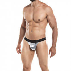Suspensorio Jockstrap Provocative Plateado Skai