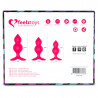 Bibi Twin Set de 3 Plugs Anales Rosa