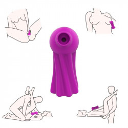 Boo Succionador de Clitoris USB Silicona Purpura