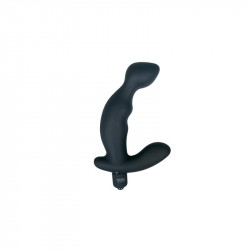 Vibrador Prostatico Silicona Negro