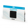 Estuche con Cremallera LOVE Medio Negro