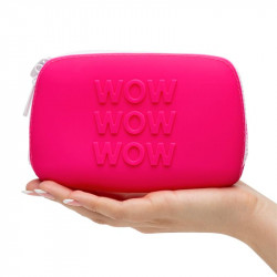 Estuche con Cremallera WOW Pequena Rosa