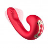 Shiva Vibrador con Succion y Pulsacion 3 Motores USB Magnetico Silicona