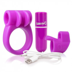 Kit Bala Vibradora Charged Purple Color Purpura