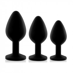 Rs Soiree Set de 3 Plug Anales Negros