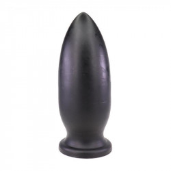 Plug Anal Extra Largo 25 cm Negro