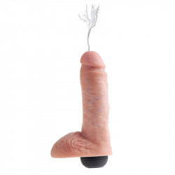 Pene Realista Eyaculador 8 Natural