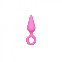 Plug de Silicona Rosa Pequeno
