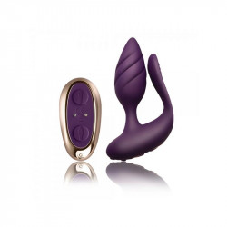Estimulador para Parejas Cocktail Control Remoto Purpura