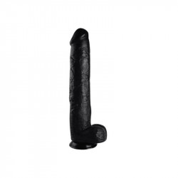 Dildo Realista 43 cm Hunters Negro