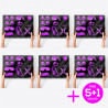 Pack 51 Set Bondage de 10 Piezas Purpura