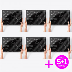 Pack 51 Set de Bondage 11 Piezas Negro