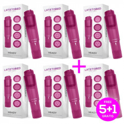Pack 51 Heady Estimulador con 4 Cabezales Purpura