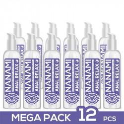 Pack 12 Lubricante Anal Relajante Extra Dilatacion Base Agua 150 ml