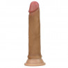 Dildo Nature 7 Silicona Liquida Marron