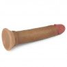 Dildo Nature 7 Silicona Liquida Marron