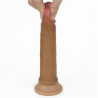 Dildo Nature 7 Silicona Liquida Marron