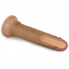 Dildo Nature 7 Silicona Liquida Marron