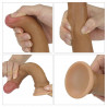 Dildo Nature 7 Silicona Liquida Marron