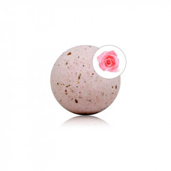Bomba de Bano Rosas con Petalos de Rosa 150 gr