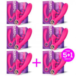 Pack 51 Dash 20 Softer Tip Vibrador Succionador Lengua Estimuladora Funcion Calor