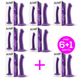 Pack 61 Bouncy Dildo Silicona Liquida Flexible 7 18 cm