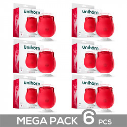 Pack de 6 Unidades Redrose Succionador de Clitoris