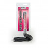 Flogger Cuero Negro y Rojo