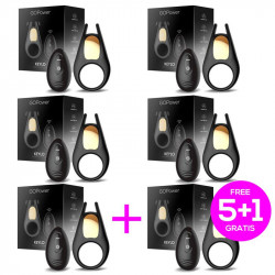 Pack 51 Keylo Anillo para el Pene Control Remoto Luces Led