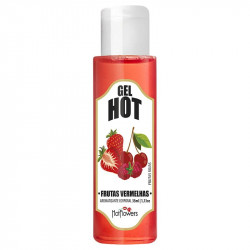Gel Efecto Calor Sabor Frutos Rojos 35 ml