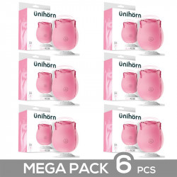 Pack de 6 Succionador de Clitoris Base Magnetica USB Silicona