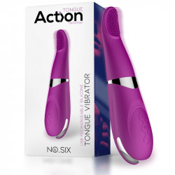 No Six Lengua Vibradora de Clitoris y Punto G USB Silicona