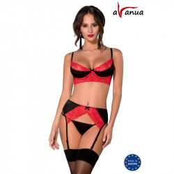 ODINA Set Negro Rojo