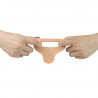 Dildo The Ultra Soft Double 58 Natural