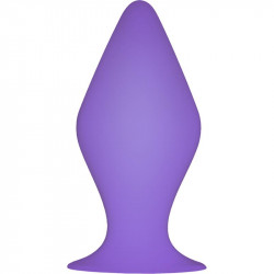 Shots Toys Plug Color Lila Pequeno con Ventosa
