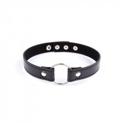 Collar con Aro Ajustable 382 cm Negro