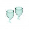 Copas Menstruales Feel Secure Dark Green Pack de 2